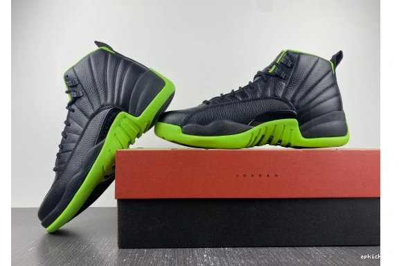Rep EP GREEN AJ12 12 BLACK Jordan DOF FLIGHT 0216